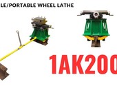 Универсальный портативный колесотокарный станок 1AK200