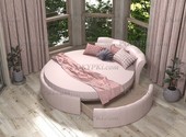 «Жемчужина» - круглая кровать
