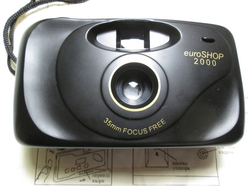 Плёночный фотоаппарат euro SHOP 2000