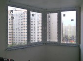 Остекление балконов- окна пвх