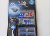 Бритва Schick Hydro 5 Custom+17 лезвий. Япония