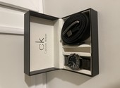 Мужской подарочный набор CALVIN KLEIN (часы + ремень )