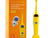 Желтая звуковая щетка Revyline RL 020 для детей с 2 режимами