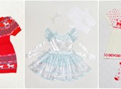 Новогодние детские платья для девочек