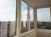 Остекление балконов- окна ПВХ