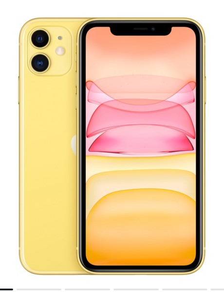 Продаю iPhone 11, желтый, новый, 64ГБ