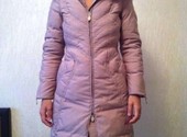 Пуховик куртка новая ermanno cervino италия 44 46 s m мех волк кайот белый разноцветный цвет розовый