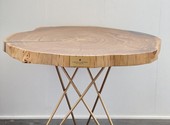 Мебель из массива дерева с использованием эпоксидной смолы