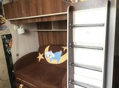 Двухъярусная кровать со шкафом