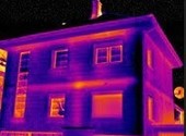 Обследование тепловизором домов и квартир, поиск теплых полов и протечек