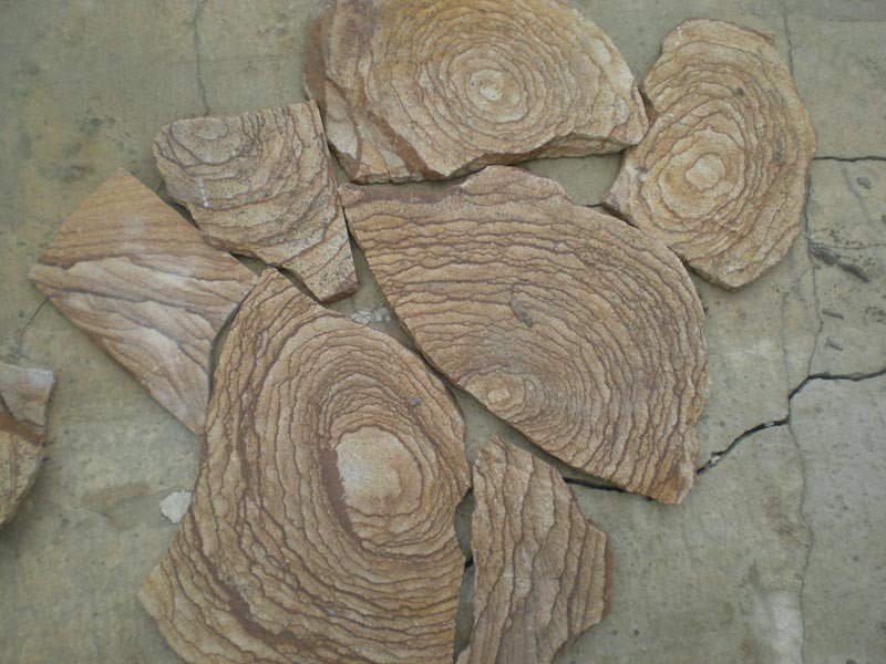 Декоративный камень Шкура тигра натуральный песчаник природная пластушка