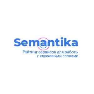 Рейтинг сервисов для работы с ключевыми словами "Semantika"
