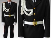 Пошив Костюм парадный для кадетов курсантов Россия цвет черный тк п/ш или габардин