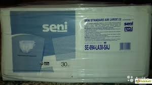 Продам памперсы для взрослых Seni № 3