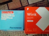 Wink Тв-притавка от Ростелеком и Wi-fi Роутер Ростелеком