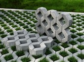 Газонная бетонная плитка «Экопарковка»