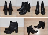 Чёрные ботинки от немецкого бренда «Marco Tozzi»