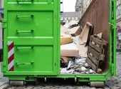 Аренда контейнера для вывоза строительного мусора в Минске