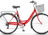 Продаётся новый велосипед Stels Navigator. Рама женская, 7 скоростей. Цвет - красный