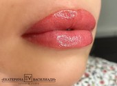 Перманентный макияж губ в акварельной технике Ярославль