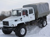 Снегоболотоход на базе ГАЗ садко 33088