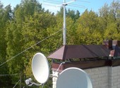 Установка, настройка спутниковых антенн Триколор, МТС, Телекарта, НТВ плюс. Цифровое телевидение. Подключение 4G интернета