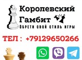 НАБОР ДЕТЕЙ в Шахматную Школу "Королевский гамбит"