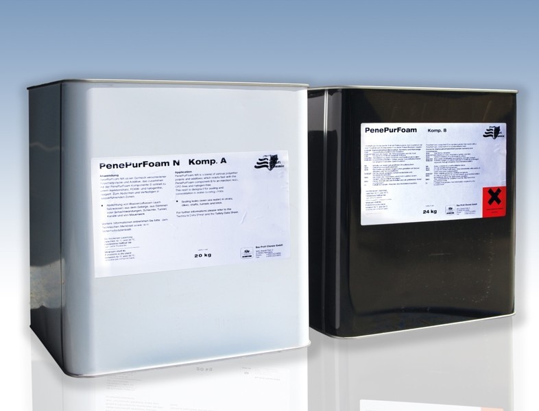 ПенеПурФом — двухкомпонентная гидроактивная инъекционная полиуретановая смола