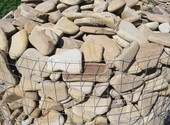 Камень галька Цветная натуральный песчаник